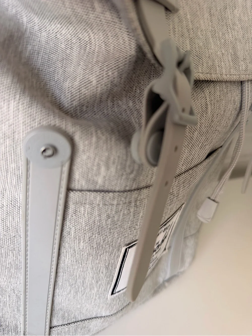 Herschel Supply Company Light Grey Canvas Retreat Backpack